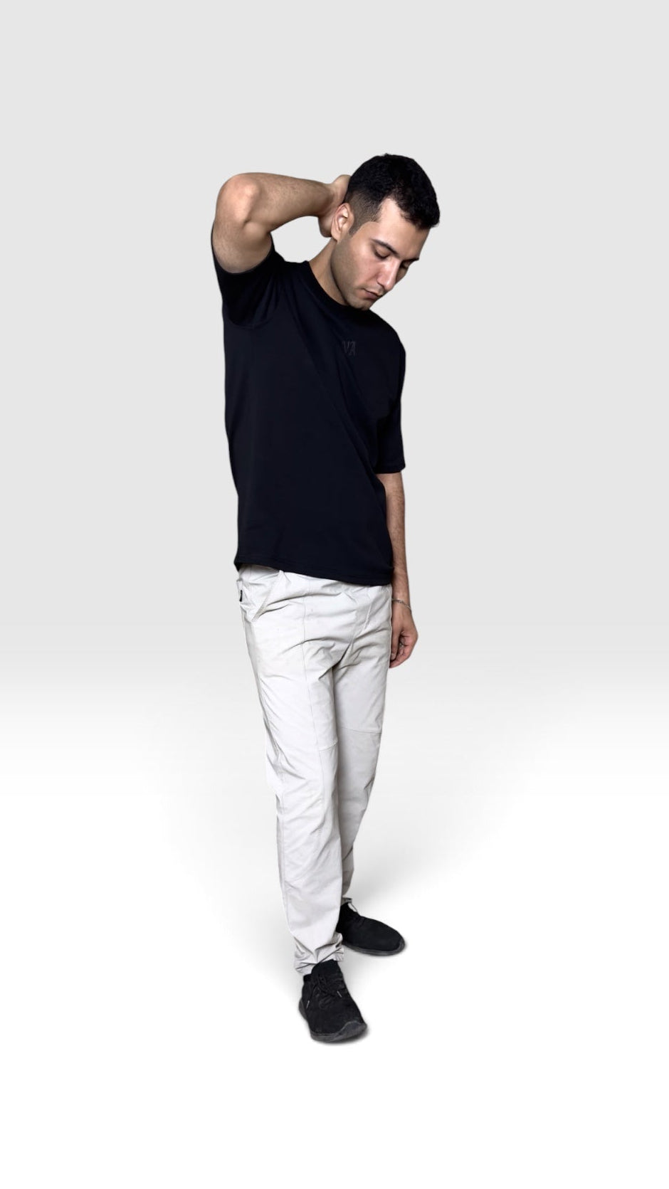 Black Crew Neck