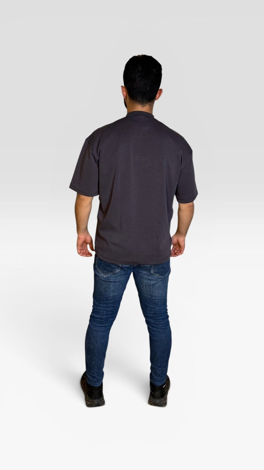 Gray Crew Neck