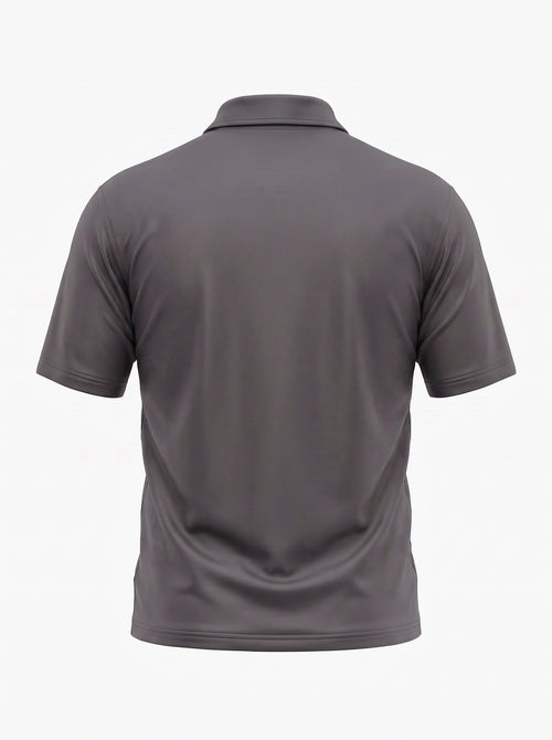 gray polo
